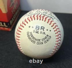 Vtg 1950s TOBER Official Babe Ruth League Baseball Ball With Box NOS Opened