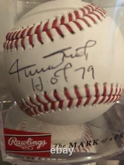 WILLIE MAYS SIGNED AUTOGRAPHED with HOF OFFICIAL MAJOR LEAGUE BASEBALL