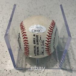 WILLIE MAYS Signed Rawlings Official National League Baseball Autograph JSA COA