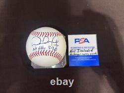 Wade Miley Signed Official Major League Baseball Reds No Hitter 5-7-21 PSA/DNA