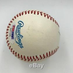 Whitey Ford Signed Autographed Official American League Baseball PSA DNA COA