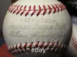 William Harridge Official 1951 vintage American League Baseball multi signed