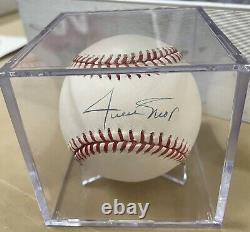 Willie Mays Autographed Baseball Official National League Rawlings PSA DNA