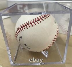 Willie Mays Autographed Baseball Official National League Rawlings PSA DNA