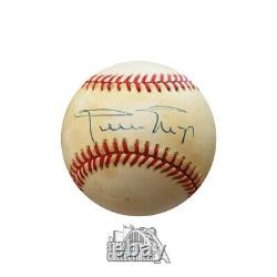 Willie Mays Autographed Official National League Baseball JSA COA Discoloration