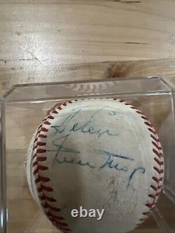 Willie Mays Autographed Signed Official National League MLB Baseball