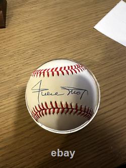 Willie Mays Giants Autographed Rawlings Costa Rica Official MLB League Baseball