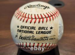 Willie Mays Giants Official National League Autographed Baseball Jsa Certified
