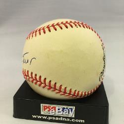 Willie Mays Signed Autographed Official National League Baseball Psa Dna #x90599