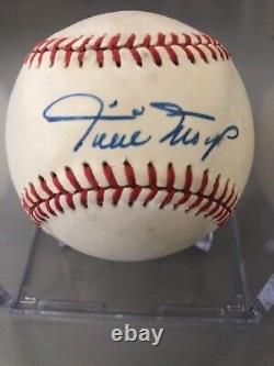 Willie Mays Signed Official National League Baseball JSA Authentication