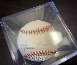 Willie Mays Signed Rawlings Official National League Baseball withCOA