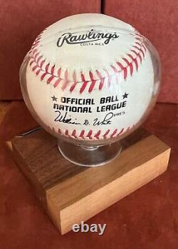 Willie Mays & Willie McCovey Signed Official NL League Baseball Auto Autographed