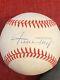 Willie Mays signed national League official baseball auto autograph