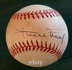 Willie Mays signed official National League baseball with JSA LOA