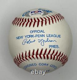 YOGI BERRA Autographed/signed Official NY-Penn League Baseball