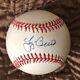 YOGI BERRA autograph signed Official American League Baseball withJSA Sticker only