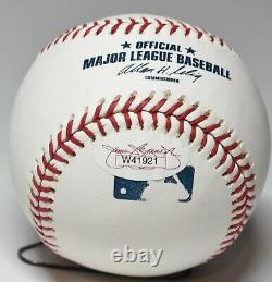 Yogi Berra Autographed Official Major League Baseball A's Yanks Hof 72 Jsa