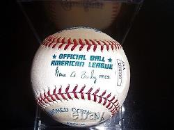 Yogi Berra Autographed Official Major League Baseball MLB Authenticated
