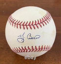 Yogi Berra, Autographed Signed Official American League Baseball, Yankees HOFer
