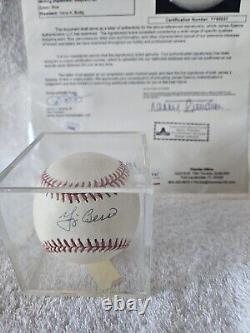 Yogi Berra Signed Baseball Official American League JSA/COA