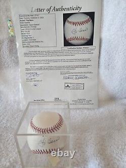 Yogi Berra Signed Baseball Official American League JSA/COA