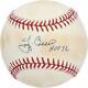Yogi Berra Yankees Signed Official American League Baseball withHOF 72 Inc JSA